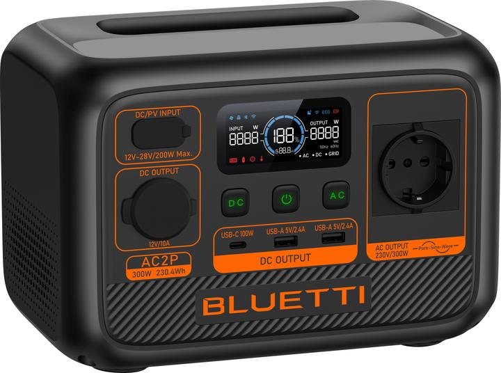 Produktbild Bluetti AC2P (230.40 Wh, 3.60 kg)