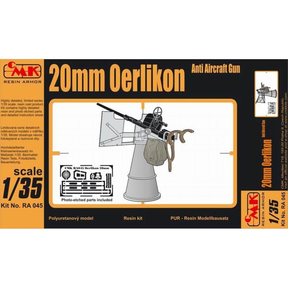 CMK 20 mm Oerlikon AA Gun