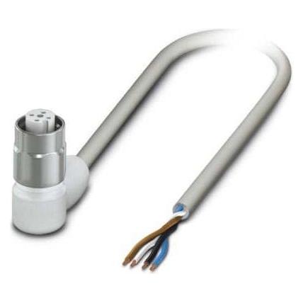 Phoenix Contact 1403967 Sensor-/Aktuatorkabel 10 m Grau, Elektronikkabel + Stecker, Grau
