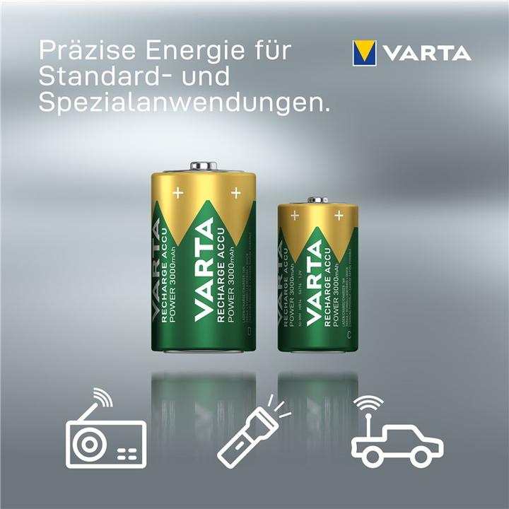 Immagine prodotto Varta Ricarica Accu Power (2 pz., D, 3000 mAh)