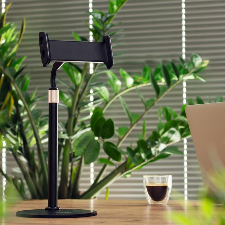 Produktbild Wozinsky stand for tablet and phone on the desk black (WTHBK4)