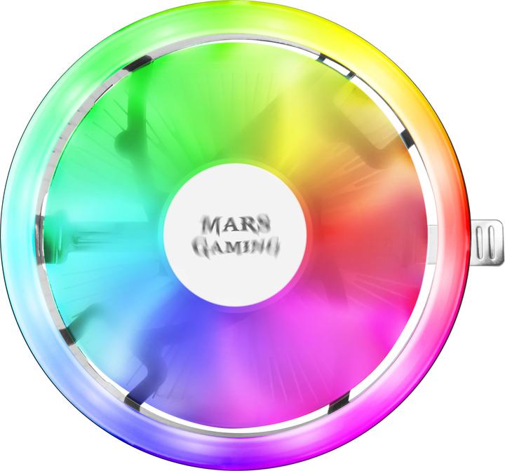 Actual product image Mars Gaming MCPU120 CPU Cooler RGB 12cm (69 mm)