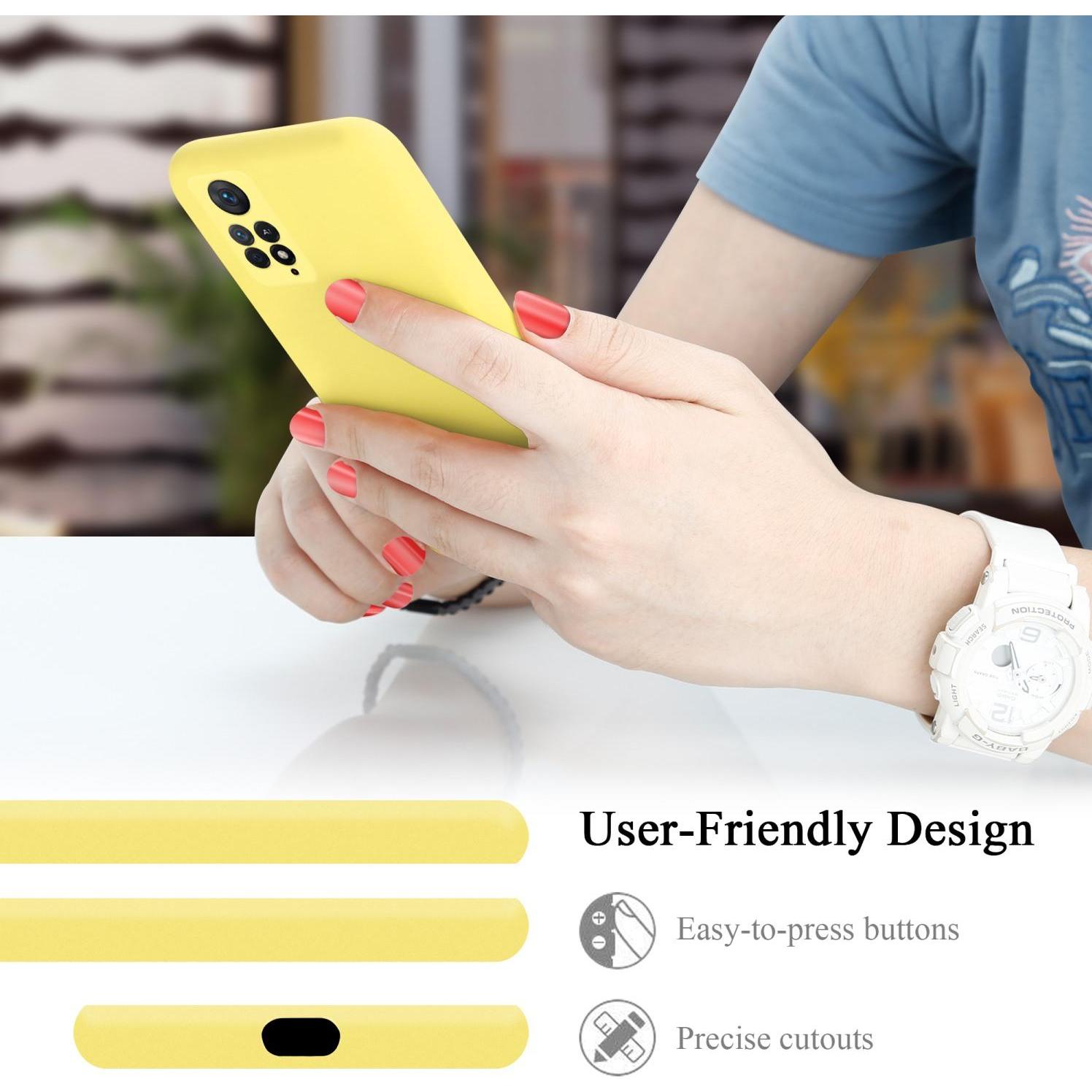 Thumbnail - Cadorabo TPU Liquid Silicone Case Hülle für Xiaomi RedMi NOTE 11 PRO 4G / 5G (Xiaomi Redmi Note 11 Pro), Smartphone Hüll...