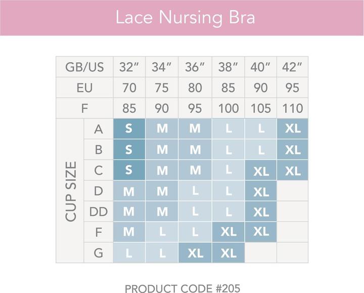 Actual product image Carriwell Lace nursing bra (M)