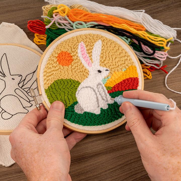 Image du produit Kikkerland - Hare Punch Needle - (GG272)
