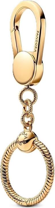 Ciondolo a forma di chiave placcato oro medio