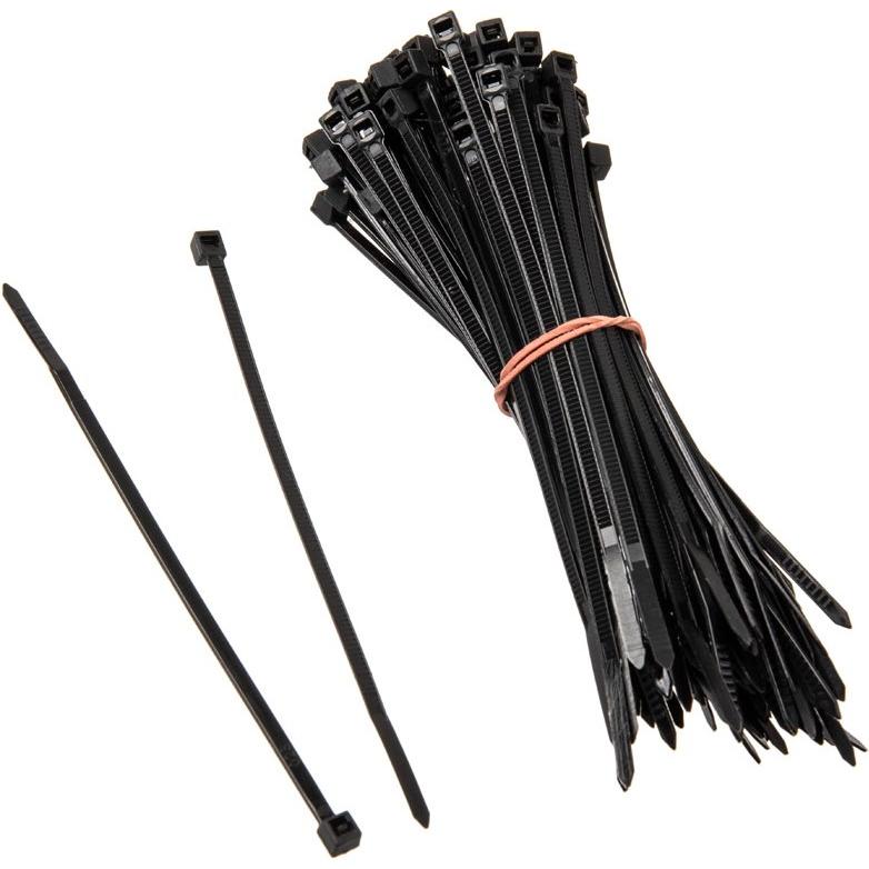 Kolink, Kabelbinder, Kabelbinderset, 2,5mm x 100mm - 100 Stück, schwarz (100 mm, 100 Stk.)