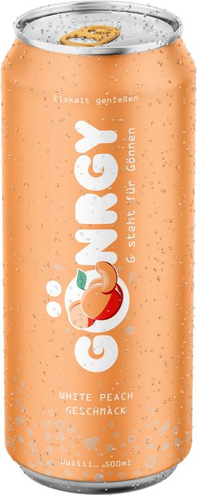 Produktbild Gönrgy Energy White Peach Dose 500ml (Weisser Pfirsich, 1 x)