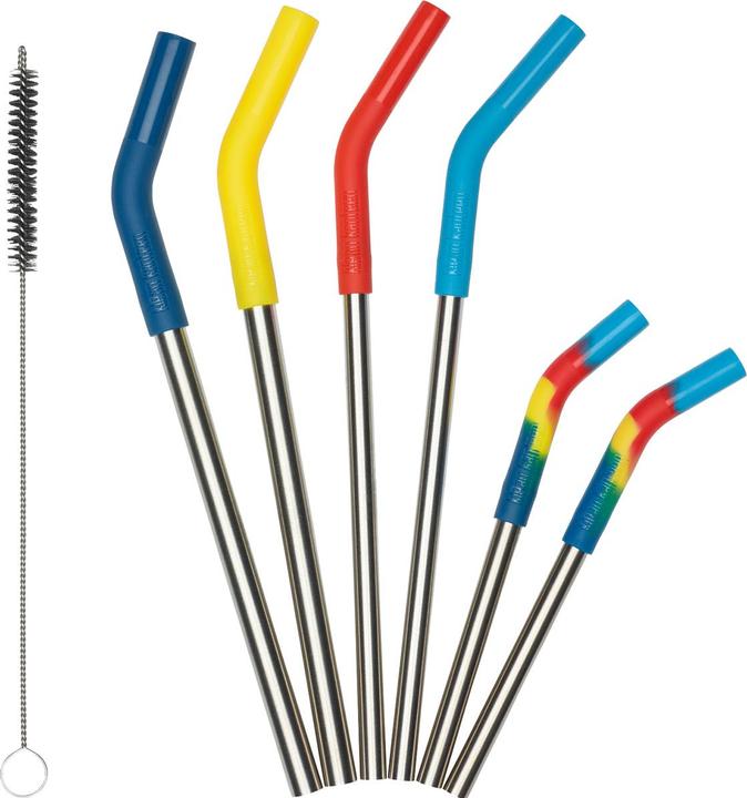 Klean Kanteen KleanKan Straw 6Pack Combo Multicolour 1009506 (6x)