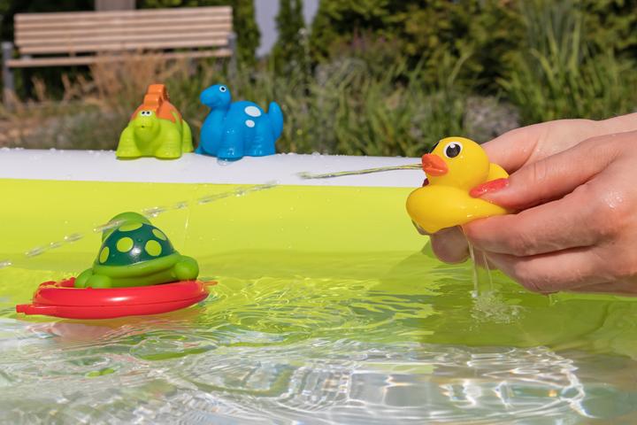 Actual product image Idena Bathing Duck Family Mother and 2 Babies