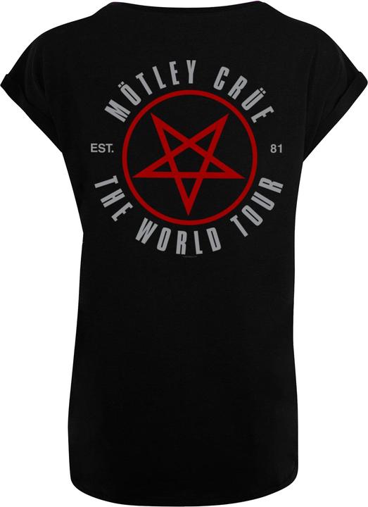 Produktbild Merchcode Ladies Motley Crue - Bolt World Tour T-Shirt - 138531 (XL)