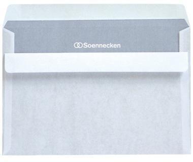 Image du produit Soennecken Enveloppe Format de l'enveloppe : DIN C6 Dimensions : 162 x 114 mm (l x h) (162 x 114 mm, 25x)