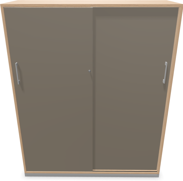 Actual product image Narbutas Choice sliding door cabinet (120 x 40 x 146.5 cm)
