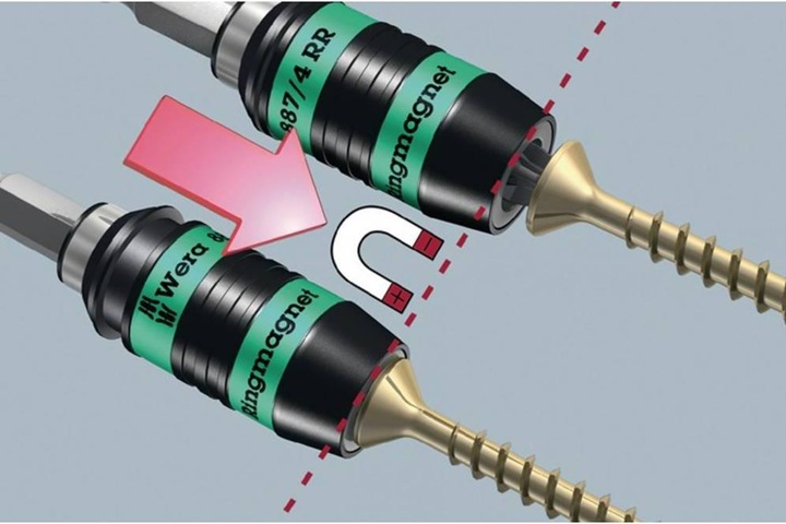 Produktbild Wera 887/4 Ring Rapidaptor (1/4")