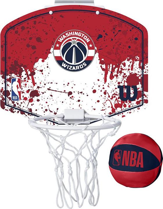 Produktbild Wilson Nba Team Mini Hoop Washington Wizards