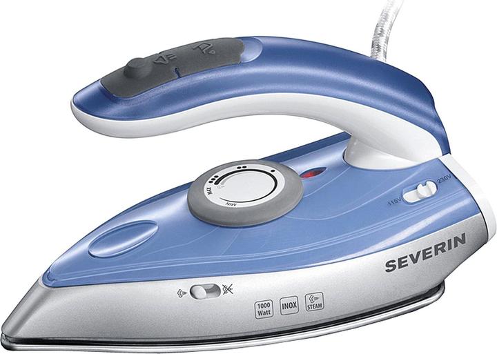 Severin Reisedampfbügeleisen BA 3234 Silber (1000 W, 40 g/min)