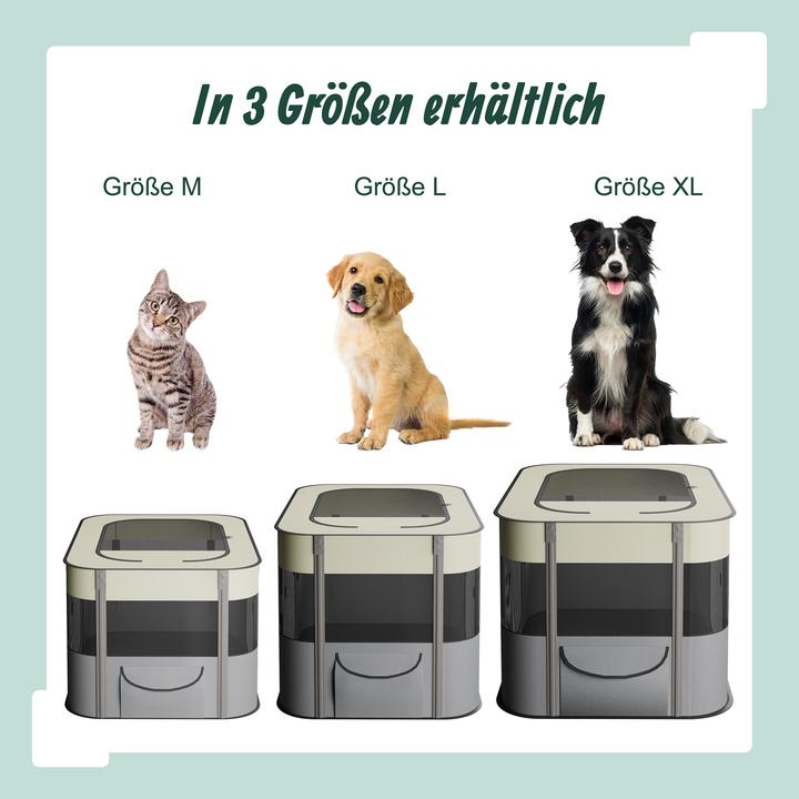 Produktbild Relaxdays Welpenauslauf faltbar drinnen & drauÃŸen (Hundezelt)