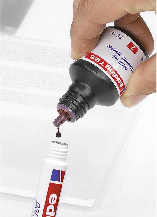 Actual product image Edding Permanent brand 3300 (Black, 5 mm, 1 x)