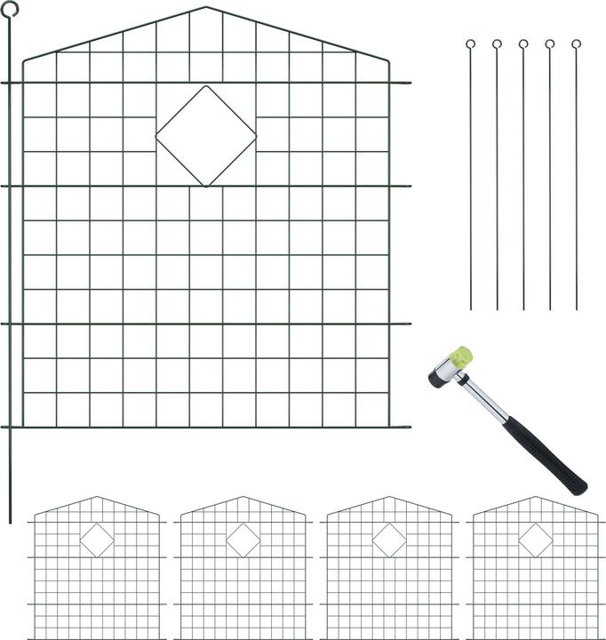 Immagine prodotto Relaxdays Recinzione per-aiuole