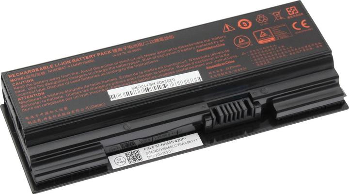 Actual product image Clevo 6-87-NH50S-42D01 (4 Cells, 3275 mAh)