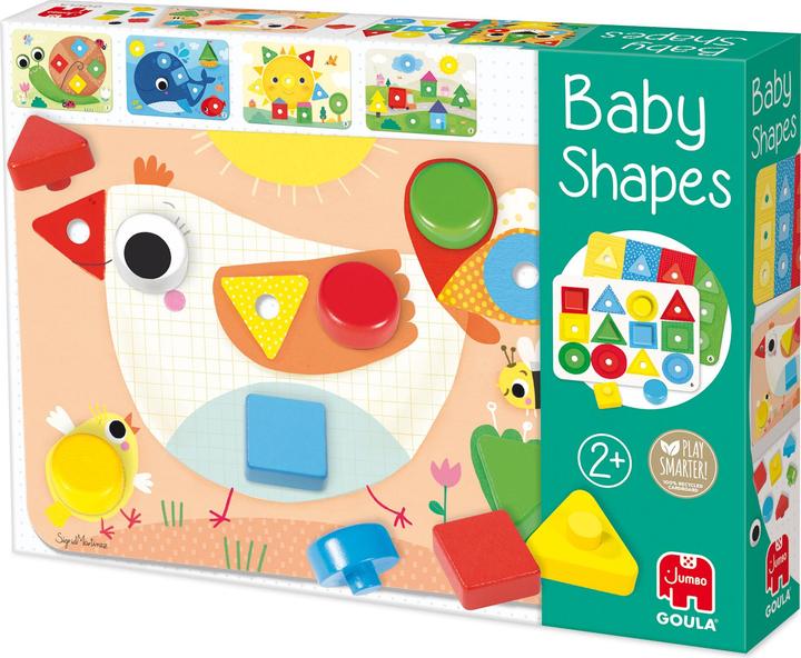 Actual product image Goula Baby shapes (German, Portuguese, Spanish, Dutch, Italian, French, English)