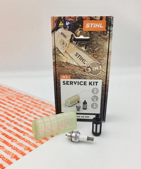Produktbild Stihl Service Kit 2 MS 210, MS 230, MS 250 11230074100 Filter, Zündkerze (Kettensäge)