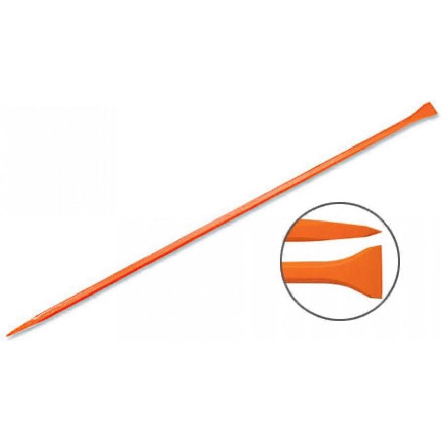 Truper, Meissel, San Angelo straight crowbar 6kg, 25x1500mm. One end is pointed, the other is 72mm wide flat. Hexagon
