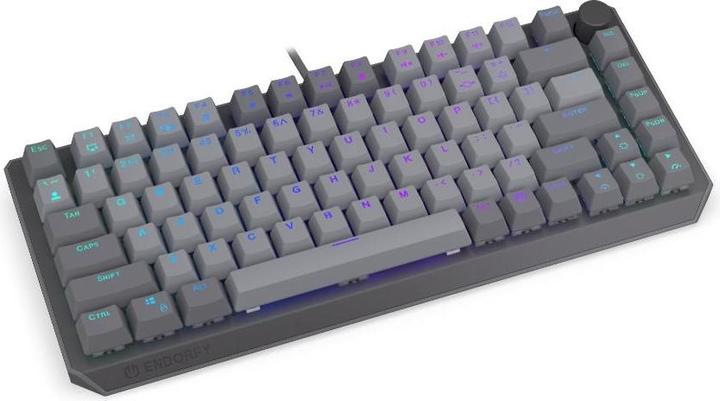 Produktbild Endorfy Herní klávesnice Thock V2 75%, Mechanická, USB, US, ARGB (US, Kabelgebunden)