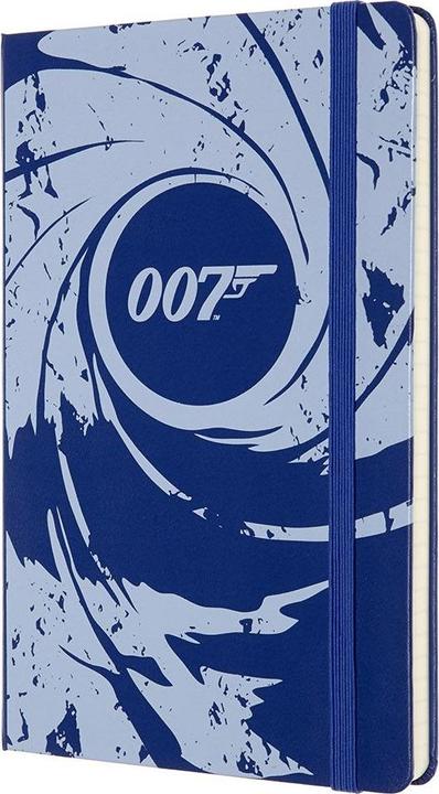 Actual product image Moleskine Notebooks JAMES BOND (A5, Plain, Soft cover)