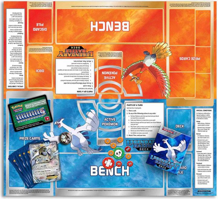 Actual product image Pokémon Legendary Battle Deck Ho-Oh (English, Deck)