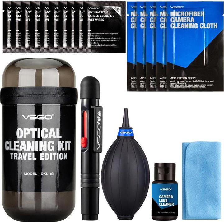 Image du produit VSGO Kit de voyage de nettoyage optique