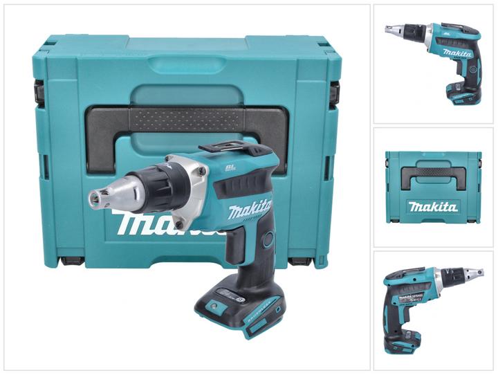 Produktbild Makita DFS 452 ZJ Akku Schnellbauschrauber 18 V Brushless + Makpac - ohne Akku, ohne Ladegerät (Akkubetrieb)