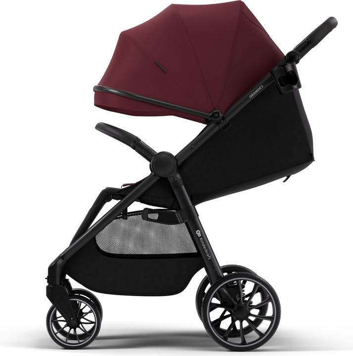 Actual product image KinderKraft pushchair GRANDE 2 DARK RUBY