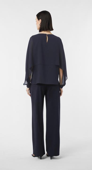 Produktbild Comma Bluse Bluse aus Chiffon mit raffiniertem Layering (34)