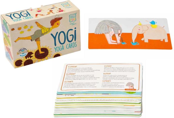 Image du produit Yogi Fun Cartes de yoga (Allemand, Français, Italien, Anglais)
