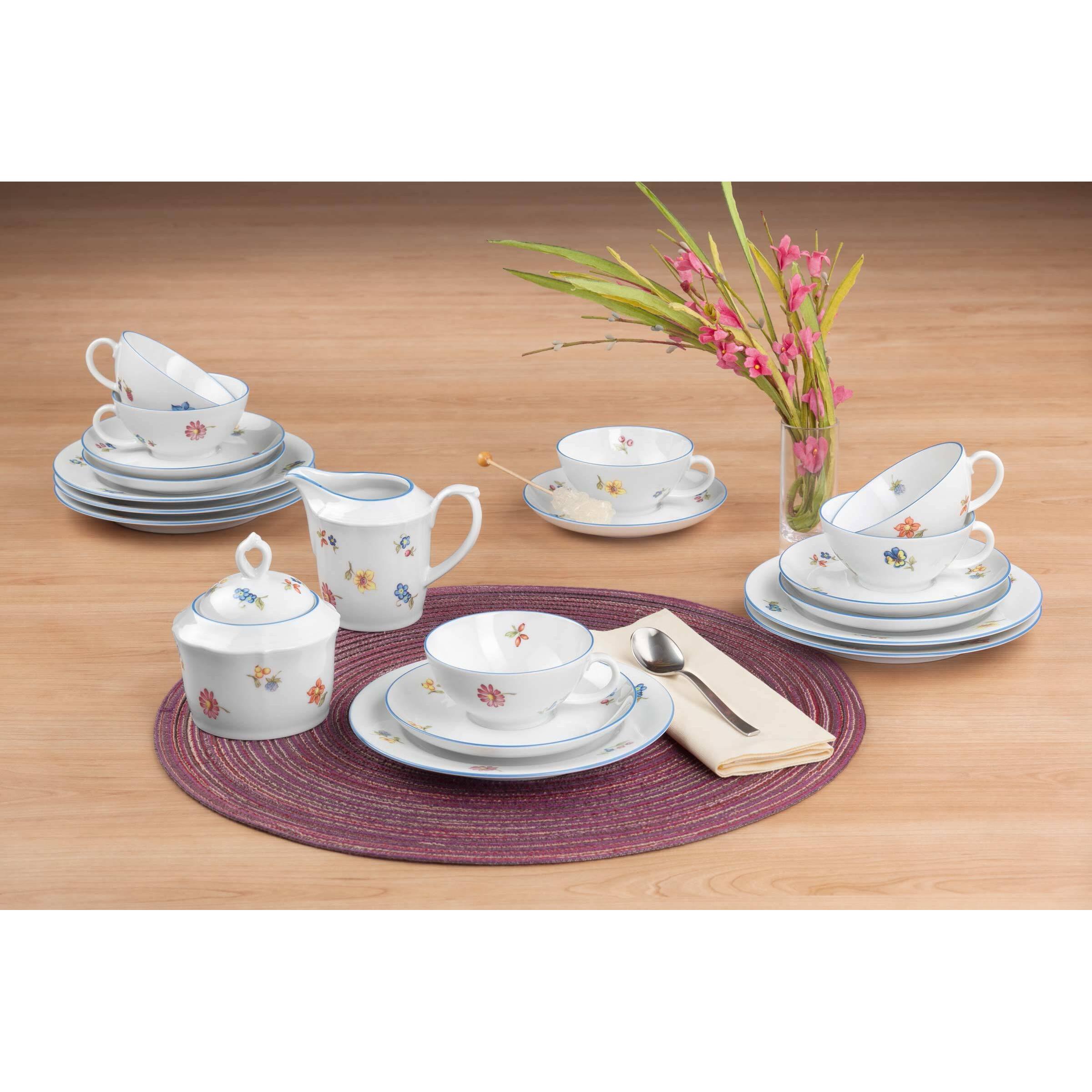 Thumbnail - Seltmann, Geschirrset, Teeservice 18-tlg. A (18 Stück)