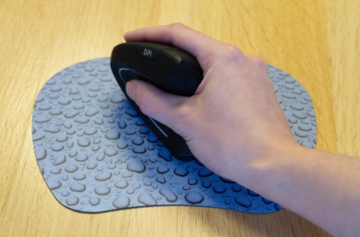 Actual product image Q-Connect Mouse ergonomic black wireless (Wireless)