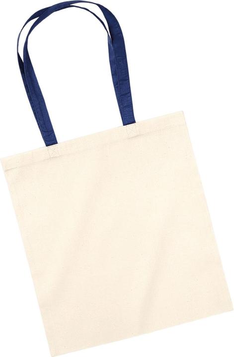 Actual product image Westford Mill Contrast Handle Tote Bag (10 l)