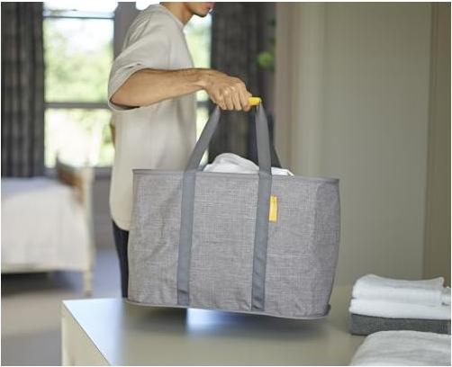 Productafbeelding Joseph Joseph Hold-All Max wasmand opvouwbaar 40L grijs (55 l)