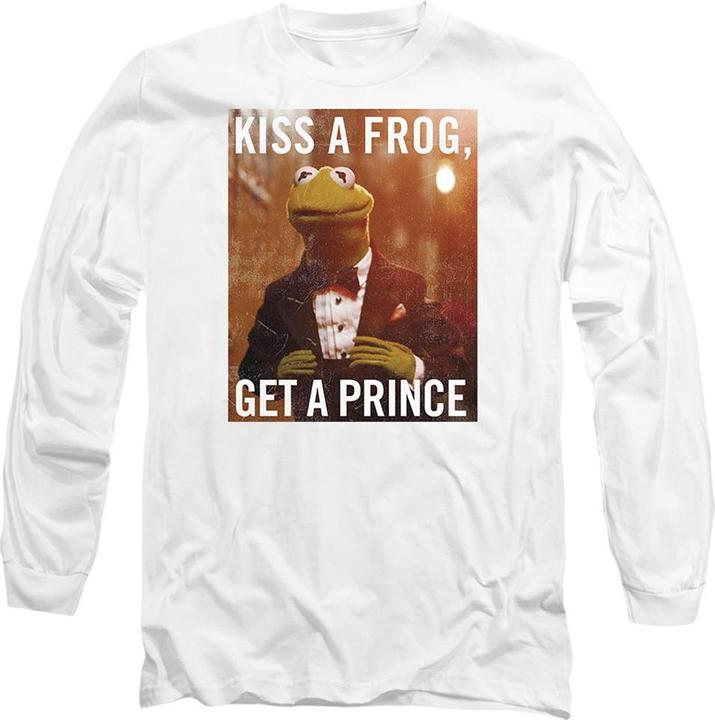 Immagine prodotto Gildan Kiss A Frog Maglietta Kermit Adulto Unisex (L)