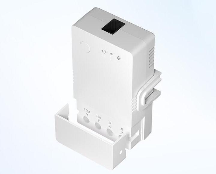 Image du produit Sonoff TH Origin przekaźnik Wifi z funkcją pomiaru temperatury oraz wilgotności THR320 (Actionneur de chauffage)
