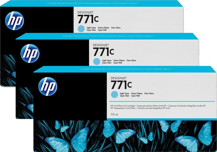 Produktbild HP Tinte Large Format light cyan Orig.Nr. B6Y36A (C)