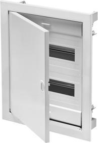 Gewiss Petit tableau de distribution encastré 24(2X12)TE, avec porte GW40152N (GW40152N)