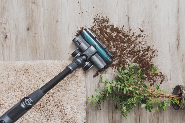 Produktbild ETA ETA223290000 Sonar 2-in-1 rod and handheld vacuum cleaner, Battery life up to 25 min, Gray/Black