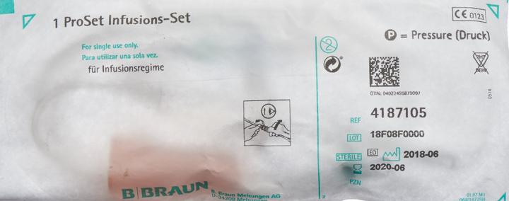 Produktbild B.Braun Intrafix Air P Infusionsgerät Verlängerung 30cm + Discofix