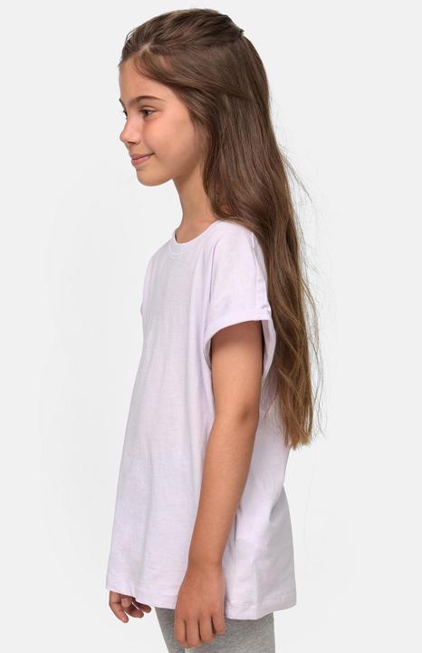 Actual product image Urban Classics Girls Organic Extended Shoulder Tee - 14125 (134, 140)