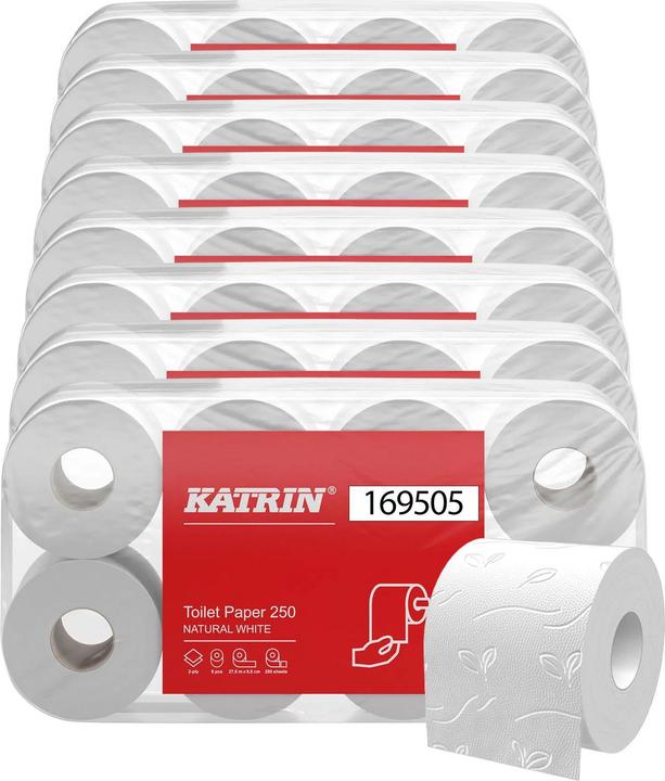 Image du produit Katrin Papier hygiénique T4 Soft, 2 plis, 60 rouleaux (60 pcs)