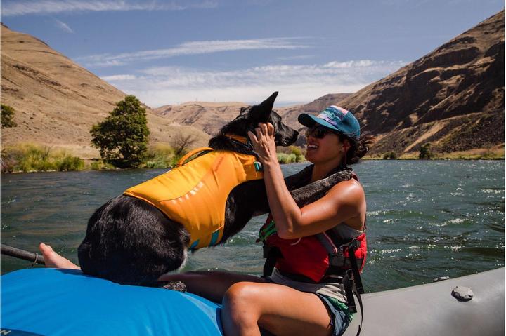 Productafbeelding Ruffwear Drijfjas L, Golf Oranje (L, Hondenzwemvest)