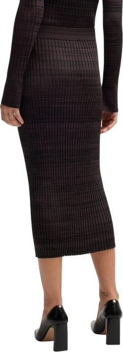 Actual product image BOSS Womens/Ladies Farmina Ribbed Knitted Midi Skirt (S)