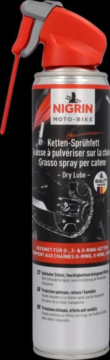Produktbild Nigrin Ketten-Sprühfett (400 ml, Universal-Schmiermittel)